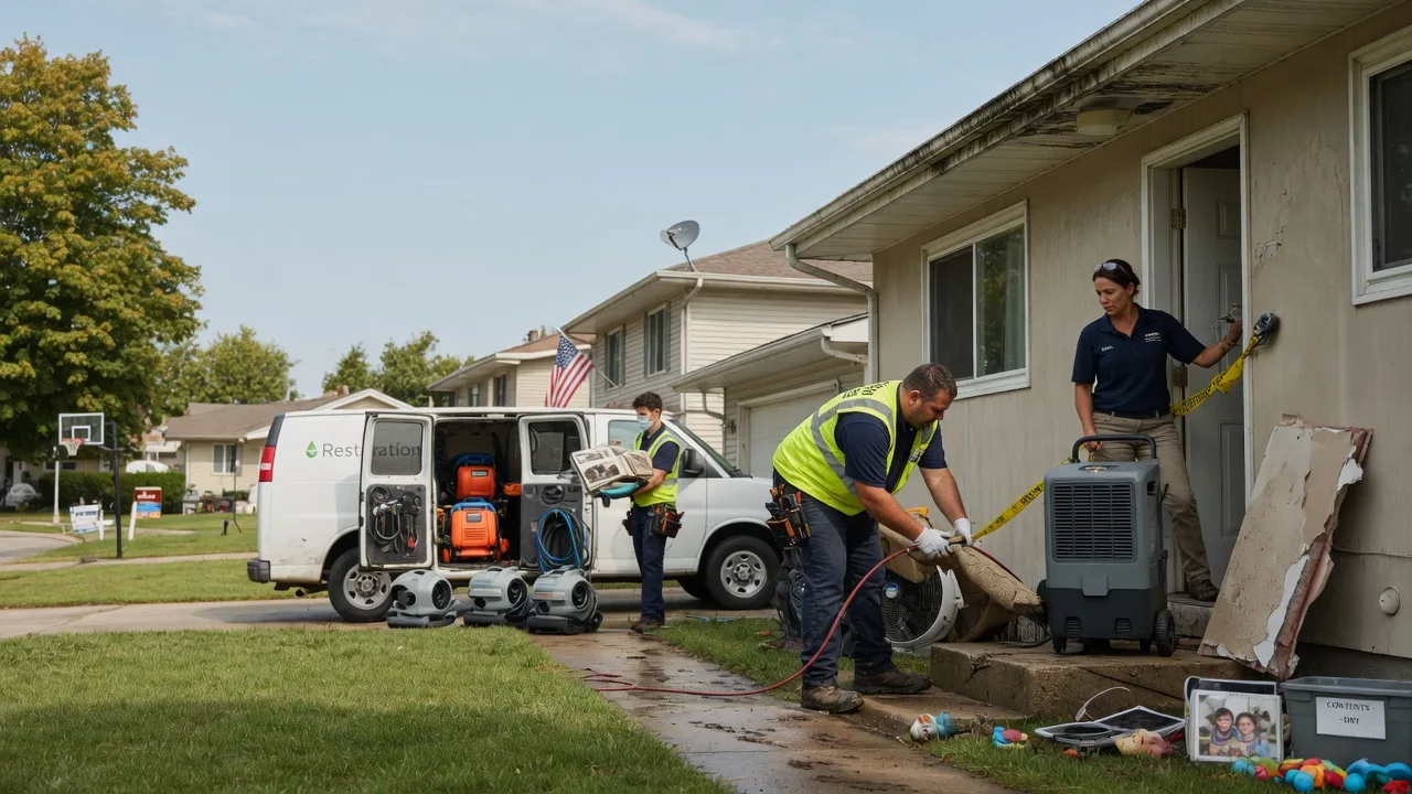 Water Damage Restoration in Hellertown, PA near me